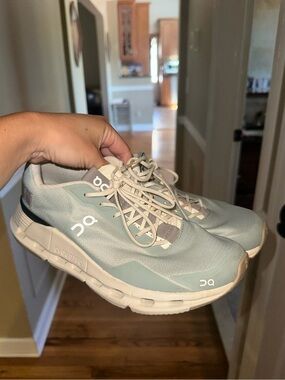 On Cloudtec Women's Light Blue Sneakers